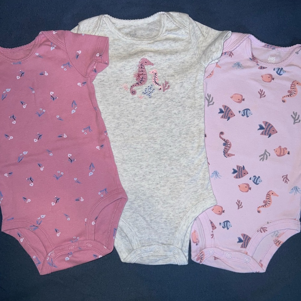 3 Piece Bodysuit Set